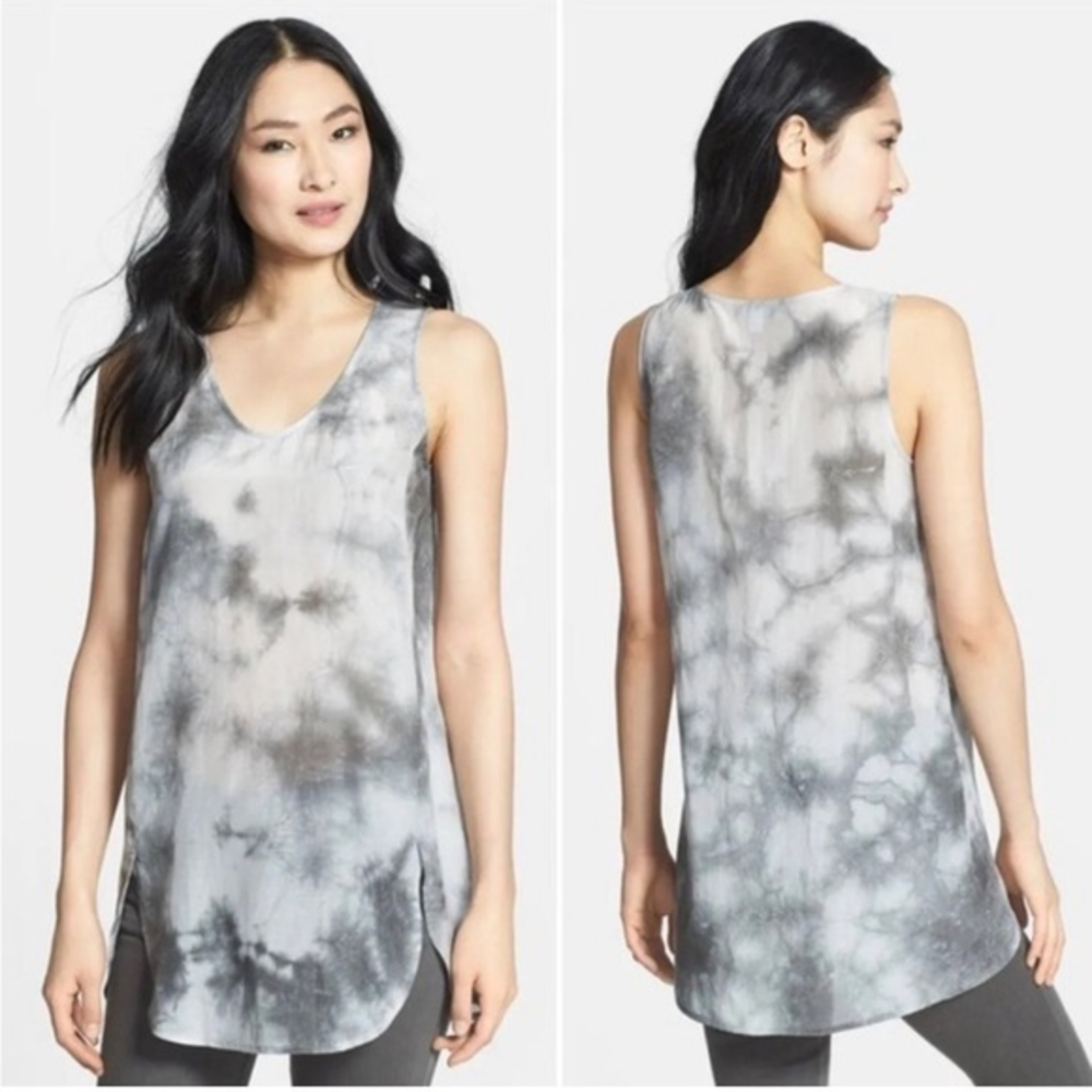 Eileen Fisher Silk Tie‎ Dye Cami Size Small